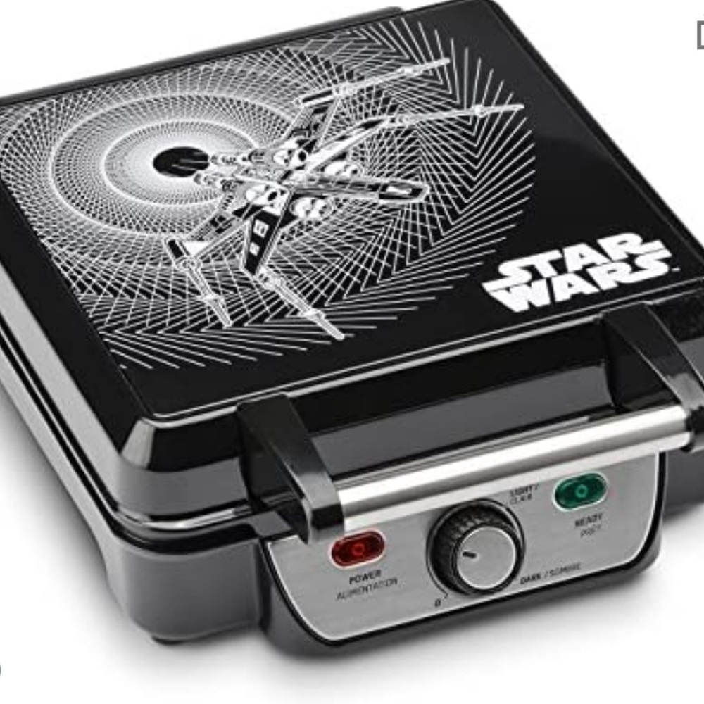 Star Wars 4-Waffle Maker - LSW-281CN 4-Waffle Maker